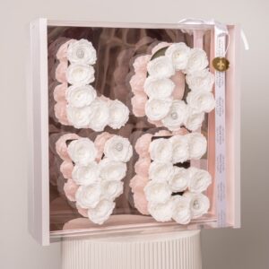 Acrylic Mirrored Box Love